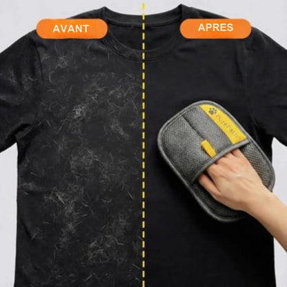 Gant Magique Ecofur™ anti poils de chats et chiens