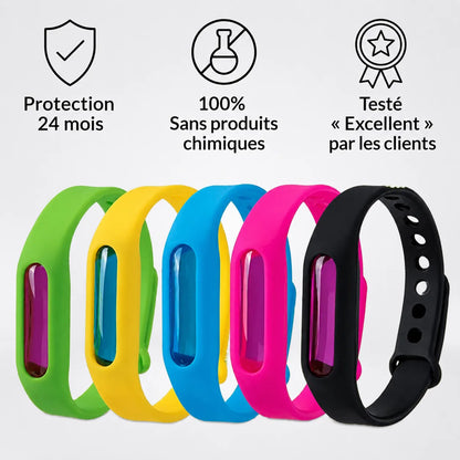 Bracelets anti-moustiques