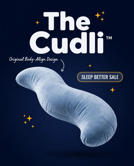 Wake Up Without the Hip & Shoulder	Pain - Cudli™ Body pilow