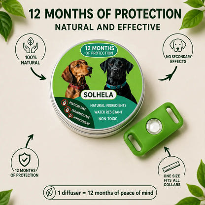 100% Natural Flea & Tick Repellent Pendant