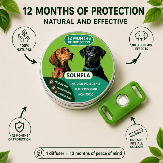 100% Natural Flea & Tick Repellent Pendant