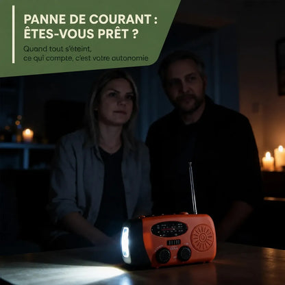 Radio d'urgence BLACKOUT PRO™ multifonctions