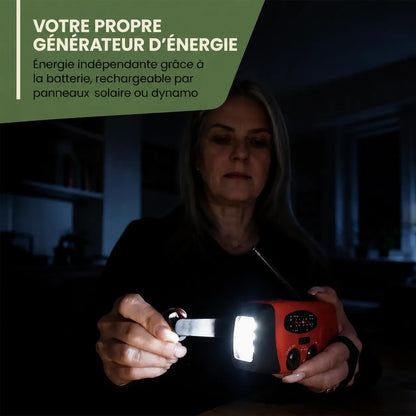 Radio d'urgence BLACKOUT PRO™ multifonctions
