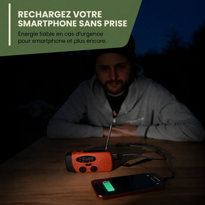 Radio d'urgence BLACKOUT PRO™ multifonctions