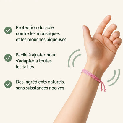 Bracelet anti-moutiques (lot de 12)