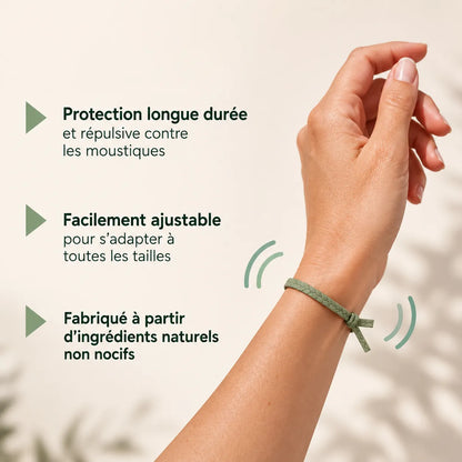Bracelet anti-moutiques (lot de 12)