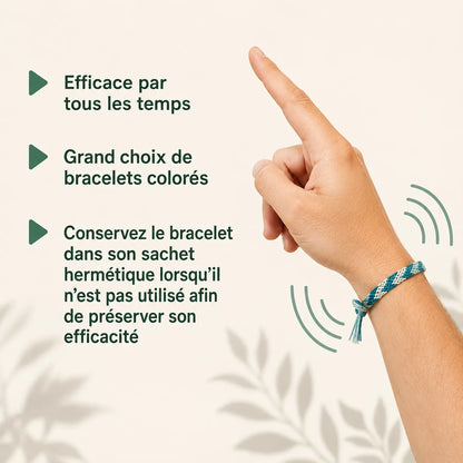 Bracelet anti-moutiques (lot de 12)