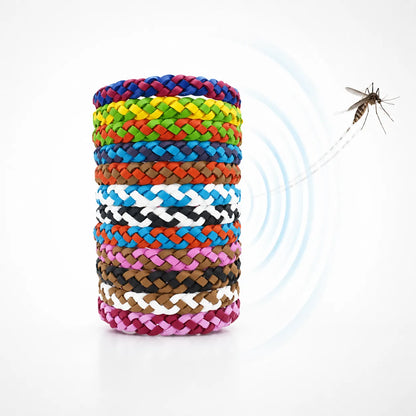 Bracelet anti-moutiques (lot de 12)