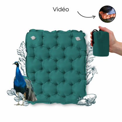Coussin Pump & Go ultra-léger et compact - asseyez-vous confortablement n'importe où !