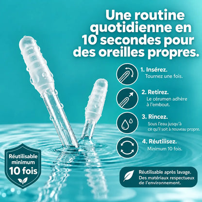 CéruClear™ Nettoyeur d'oreilles nouvelle génération