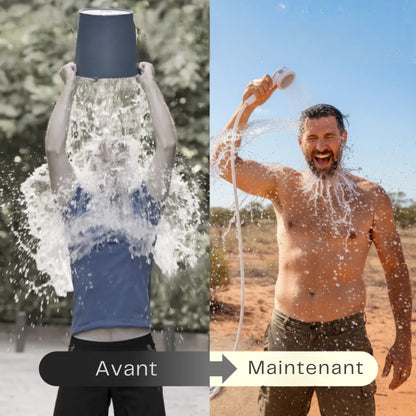 Kit Douche Nomade (avec tuyau et pompe)