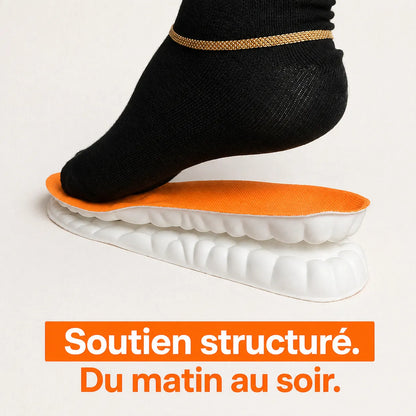 STEPX - Semelles orthopédiques pour soulager les douleurs au talon et la fasciite plantaire