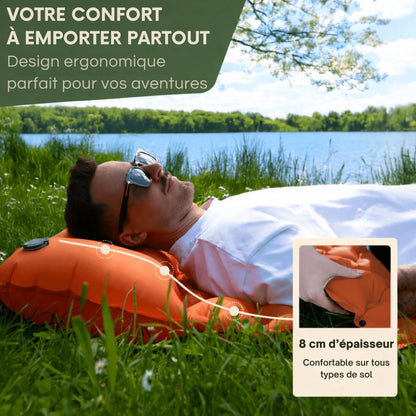Matelas Pump & Go, ultra léger et confort maximum pour tous vos déplacements