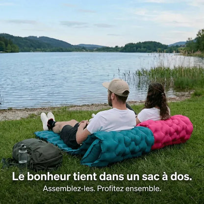 Matelas Pump & Go, ultra léger et confort maximum pour tous vos déplacements
