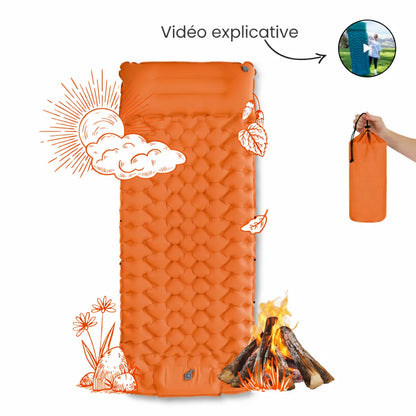 Matelas Pump & Go, ultra léger et confort maximum pour tous vos déplacements